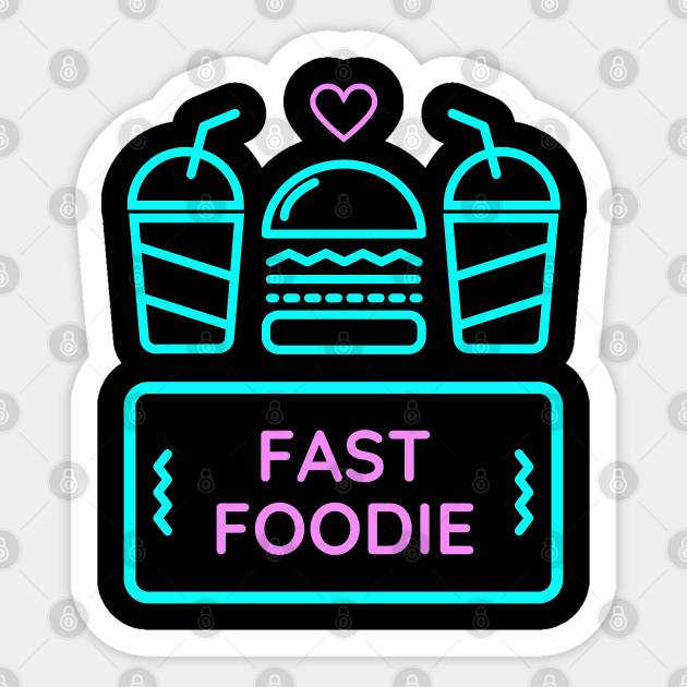 Fast Foodie Sticker by OzInke